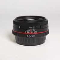 Used HD Pentax-DA 70mm f/2.4 Limited Lens Black