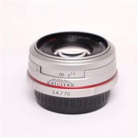 Used Pentax 70mm f/2.4 HD DA Limited Silver