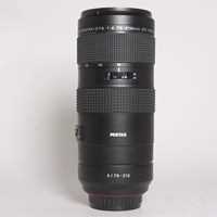 Used HD Pentax-D FA 70-210mm f/4 ED SDM WR Telephoto Lens