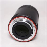 Used SMC Pentax-D FA 100mm f/2.8 WR Macro Lens