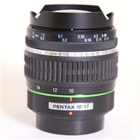 Used SMC Pentax-DA 10-17mm f/3.5-4.5 Fish-Eye ED IF Lens