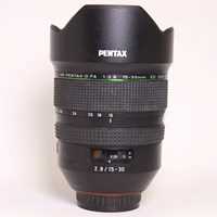 Used HD Pentax-D FA 15-30mm f/2.8 ED SDM WR Wide Angle Zoom Lens