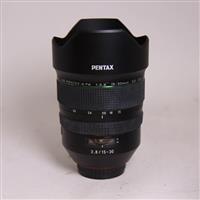 Used HD Pentax-D FA 15-30mm f/2.8 ED SDM WR Wide Angle Zoom Lens