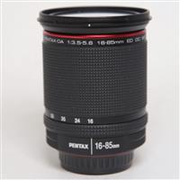 Used HD Pentax-DA 16-85mm f/3.5-5.6 ED DC WR Zoom Lens