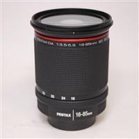 Used HD Pentax-DA 16-85mm f/3.5-5.6 ED DC WR Zoom Lens