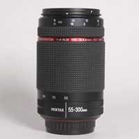 Used HD Pentax-DA 55-300mm f/4-5.8 ED WR Telephoto Zoom Lens