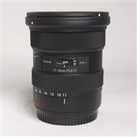 Used Tokina 11-16mm f/2.8 ATX-i CF Canon EF Mount