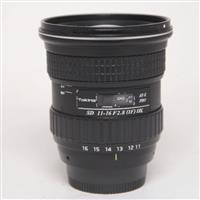 Used Tokina AT-X 11-16mm f/2.8 PRO DX Nikon Fit