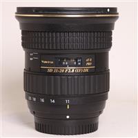 Used Tokina AT-X 11-20mm f/2.8 PRO DX Wide Angle Zoom Lens Nikon F Mount