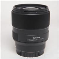 Used Tokina Firin 20mm F2 AF lens - E mount