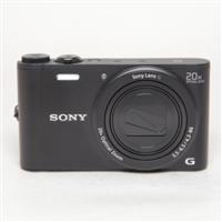Used Sony DSC-WX350 Compact Digital Camera Black