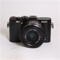 Used Sony DSC-RX1 Compact Digital Camera Black