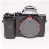 Used Sony a7 Full Frame Mirrorless Camera Body