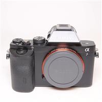 Used Sony a7 Full Frame Mirrorless Camera Body