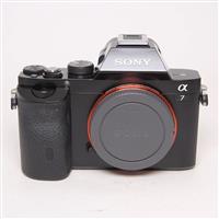 Used Sony a7 Full Frame Mirrorless Camera Body