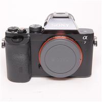 Used Sony a7 Full Frame Mirrorless Camera Body