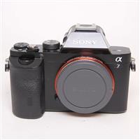 Used Sony a7 Full Frame Mirrorless Camera Body