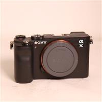 Used Sony a7C Full Frame Mirrorless Camera Body In Black