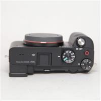 Used Sony a7C Full Frame Mirrorless Camera Body In Black