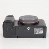 Used Sony a7C Full Frame Mirrorless Camera Body In Black