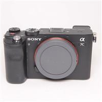 Used Sony a7C Full Frame Mirrorless Camera Body In Black