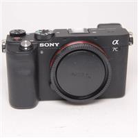 Used Sony a7C Full Frame Mirrorless Camera Body In Black