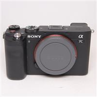 Used Sony a7C Full Frame Mirrorless Camera Body In Black