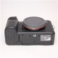 Used Sony a7C Full Frame Mirrorless Camera Body In Black