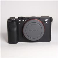Used Sony a7C Full Frame Mirrorless Camera Body In Black