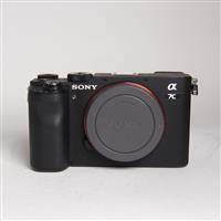 Used Sony a7C Full Frame Mirrorless Camera Body In Black