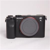 Used Sony a7C Full Frame Mirrorless Camera Body In Black