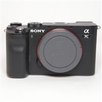 Used Sony a7C Full Frame Mirrorless Camera Body In Black