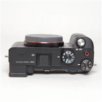 Used Sony a7C Full Frame Mirrorless Camera Body In Black
