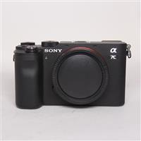 Used Sony a7C Full Frame Mirrorless Camera Body In Black