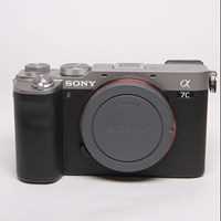 Used Sony a7C Full Frame Mirrorless Camera Body In Silver