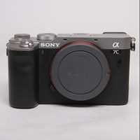 Used Sony a7C Full Frame Mirrorless Camera Body In Silver