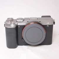 Used Sony a7C Full Frame Mirrorless Camera Body In Silver