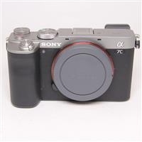 Used Sony a7C Full Frame Mirrorless Camera Body In Silver