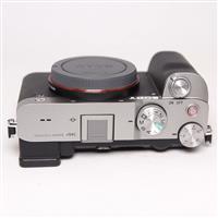 Used Sony a7C Full Frame Mirrorless Camera Body In Silver