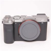 Used Sony a7C Full Frame Mirrorless Camera Body In Silver