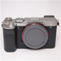Used Sony a7C Full Frame Mirrorless Camera Body In Silver