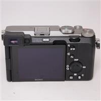 Used Sony a7C Full Frame Mirrorless Camera Body In Silver