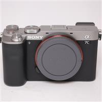 Used Sony a7C Full Frame Mirrorless Camera Body In Silver