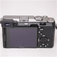 Used Sony a7C Full Frame Mirrorless Camera Body In Silver