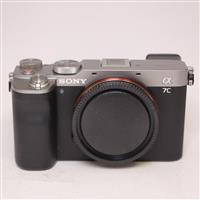 Used Sony a7C Full Frame Mirrorless Camera Body In Silver