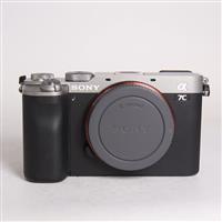 Used Sony a7C Full Frame Mirrorless Camera Body In Silver