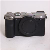 Used Sony a7C Full Frame Mirrorless Camera Body In Silver