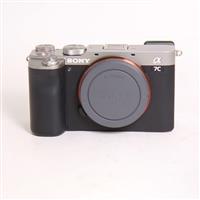 Used Sony a7C Full Frame Mirrorless Camera Body In Silver