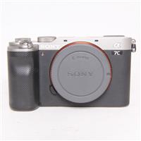 Used Sony a7C Full Frame Mirrorless Camera Body In Silver