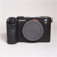 Used Sony A7C II Mirrorless Camera Body Black